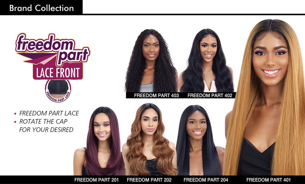 FREEDOM PART 204 (1 Jet Black) - FreeTress Equal Synthetic Lace Front