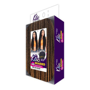 ModelModel HD Braided Lace Front Wig Klio Long Box Braids