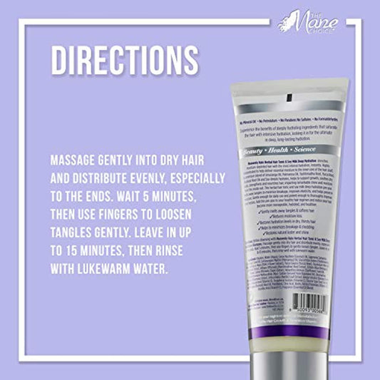 The Mane Choice Heavenly Halo Herbal Hair Tonic & Soy Milk Deep Hydration 8 Oz Find Your New Look Today!